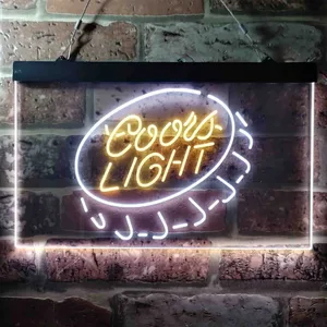 Coors Light Bottlecap Neon-Like LED Sign