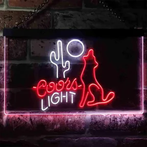 Coors Light Coyote Moon Neon-Like LED Sign