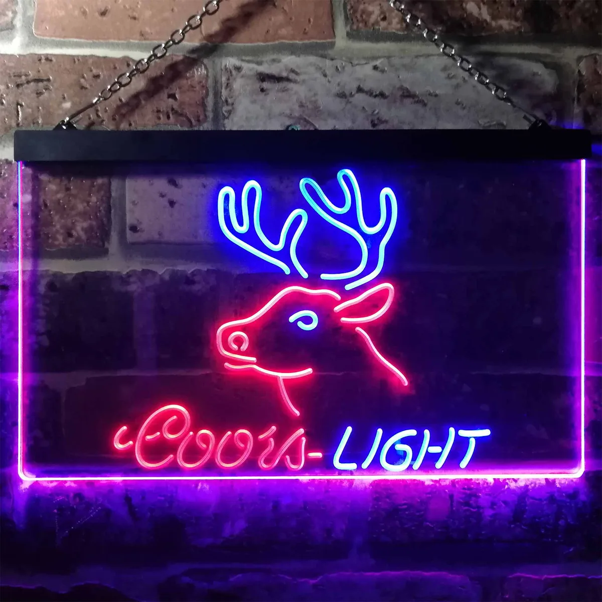Coors Light Deer Neon-Like LED Sign