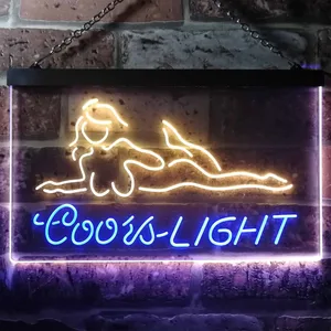 Coors Light Girl 3 Neon-Like LED Sign
