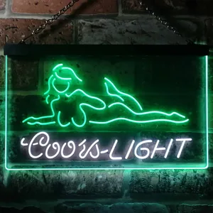 Coors Light Girl 3 Neon-Like LED Sign