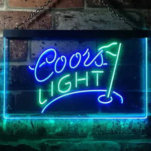 Coors Light Golf Neon-Like LED Sign