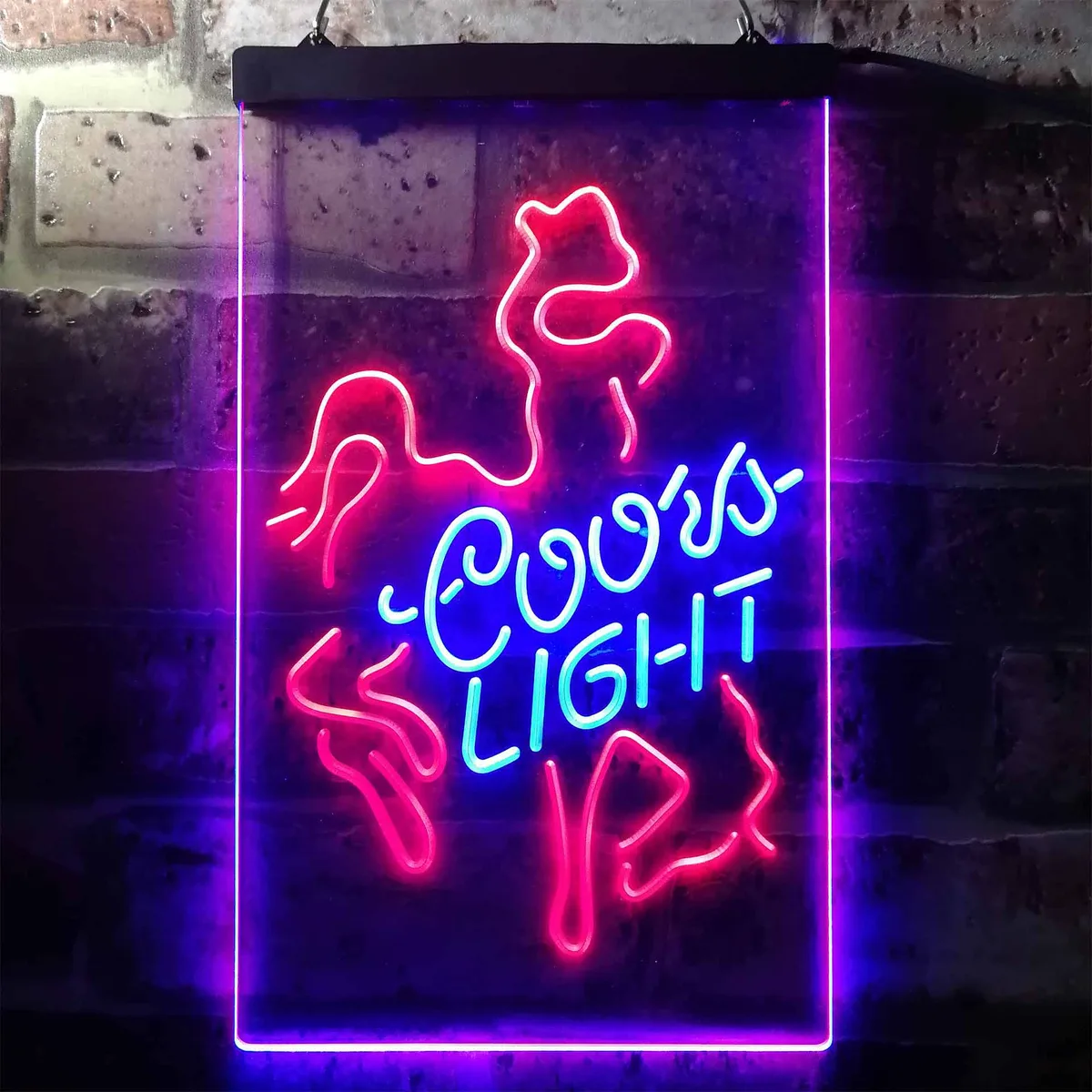 Coors Light Horse Neon-Like LED Sign