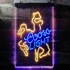 Coors Light Horse Neon-Like LED Sign