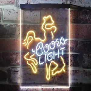 Coors Light Horse Neon-Like LED Sign