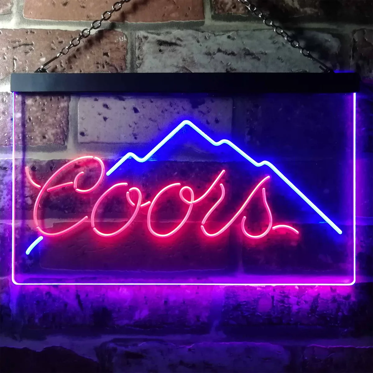 Coors Light Mountain 2 Neon-Like LED Sign
