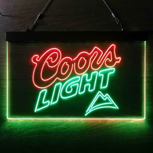 Coors Light Mountain 3 Neon-Like LED Sign