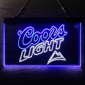 Coors Light Mountain 3 Neon-Like LED Sign