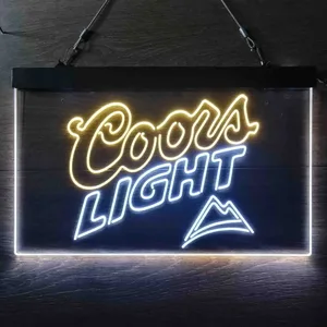 Coors Light Mountain 3 Neon-Like LED Sign