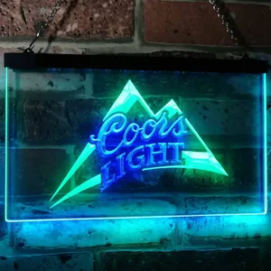 Coors Light Mountain Neon-Like LED Sign