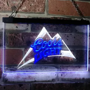 Coors Light Mountain Neon-Like LED Sign