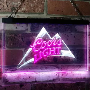 Coors Light Mountain Neon-Like LED Sign