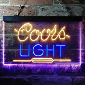 Coors Light Plain Banner Neon-Like LED Sign