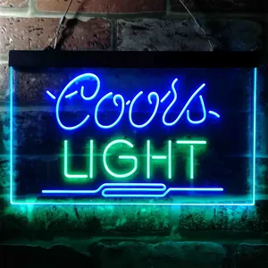 Coors Light Plain Banner Neon-Like LED Sign