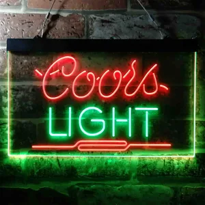 Coors Light Plain Banner Neon-Like LED Sign
