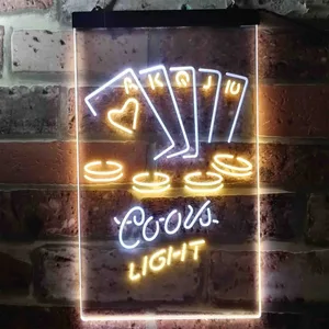 Coors Light Poker Ace Series Neon-Like LED Sign