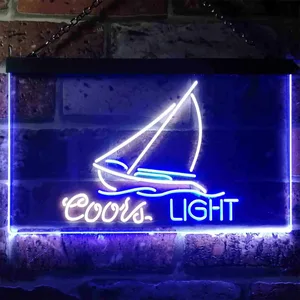 Coors Light Sailboat 2 Neon-Like LED Sign