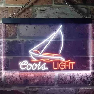 Coors Light Sailboat 2 Neon-Like LED Sign