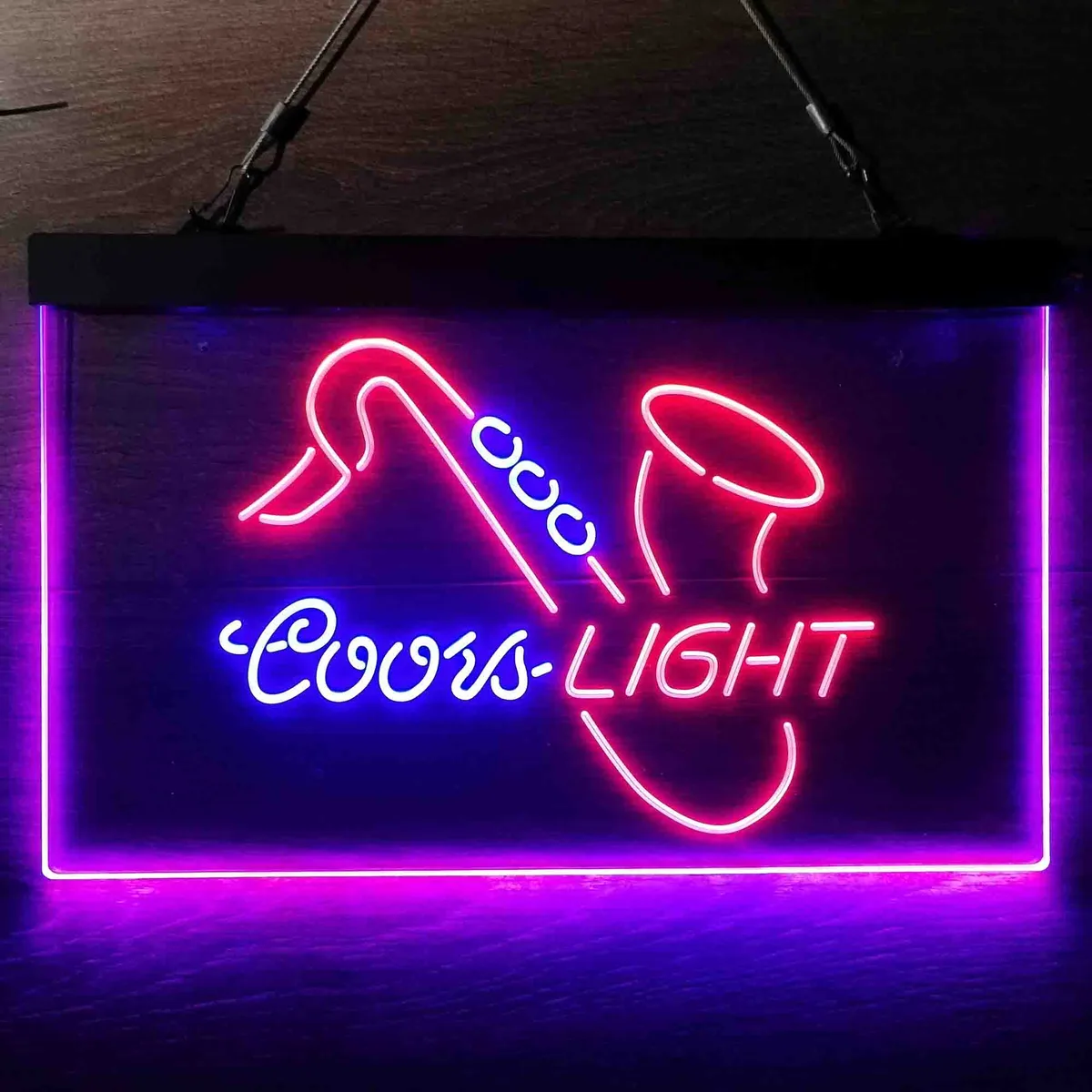 Coors Light Saxophone 2 Neon-Like LED Sign