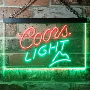 Coors Light Small Mountain Neon-Like LED Sign