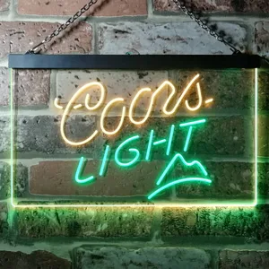 Coors Light Small Mountain Neon-Like LED Sign