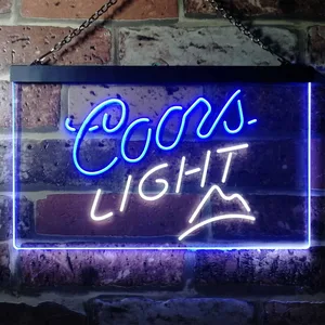 Coors Light Small Mountain Neon-Like LED Sign