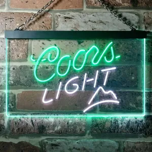 Coors Light Small Mountain Neon-Like LED Sign