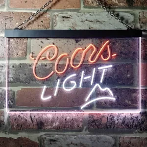 Coors Light Small Mountain Neon-Like LED Sign