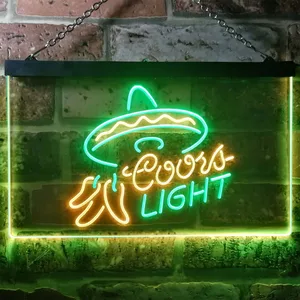 Coors Light Sumbrero Neon-Like LED Sign