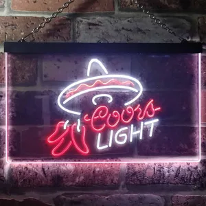 Coors Light Sumbrero Neon-Like LED Sign