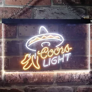 Coors Light Sumbrero Neon-Like LED Sign