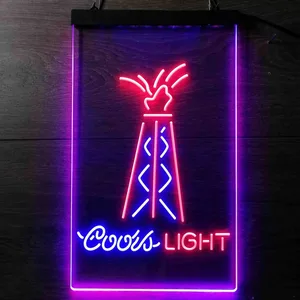 Coors Light Torch Neon-Like LED Sign