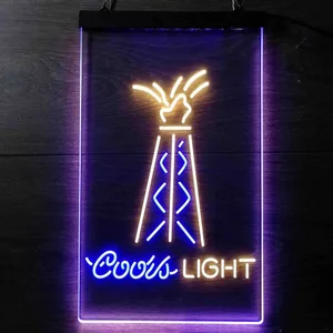 Coors Light Torch Neon-Like LED Sign