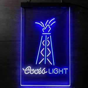 Coors Light Torch Neon-Like LED Sign
