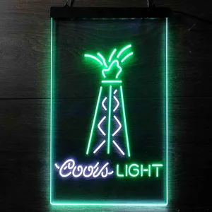 Coors Light Torch Neon-Like LED Sign