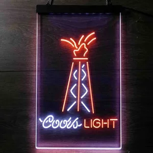 Coors Light Torch Neon-Like LED Sign