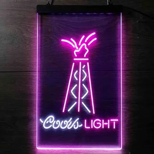 Coors Light Torch Neon-Like LED Sign