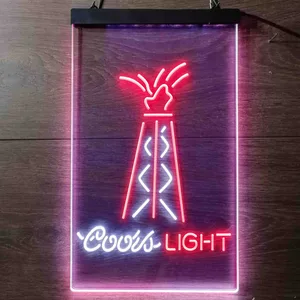 Coors Light Torch Neon-Like LED Sign