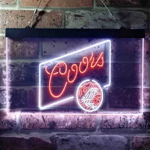 Coors Mountain Stream Neon-Like LED Sign