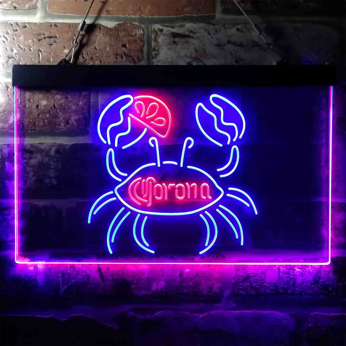 Corona Crab Neon-Like LED Sign