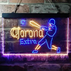 Corona Extra Baseball Neon-Like LED Sign