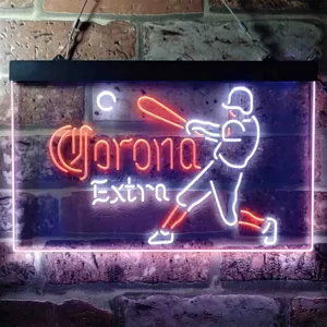 Corona Extra Baseball Neon-Like LED Sign