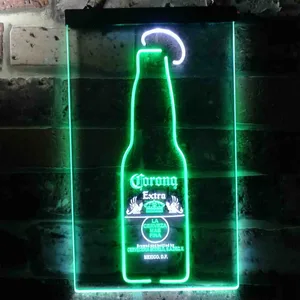 Corona Extra Bottle Neon-Like LED Sign