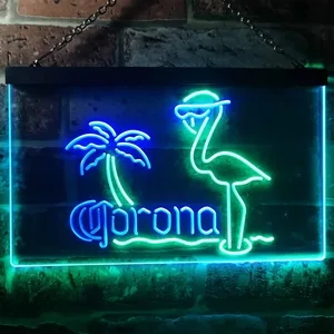 Corona Extra - Flamingo Neon-Like LED Sign