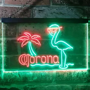 Corona Extra - Flamingo Neon-Like LED Sign