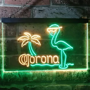 Corona Extra - Flamingo Neon-Like LED Sign
