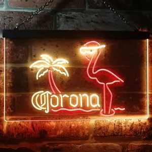 Corona Extra - Flamingo Neon-Like LED Sign