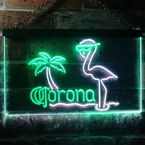 Corona Extra - Flamingo Neon-Like LED Sign