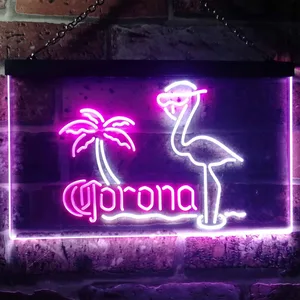 Corona Extra - Flamingo Neon-Like LED Sign