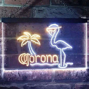 Corona Extra - Flamingo Neon-Like LED Sign